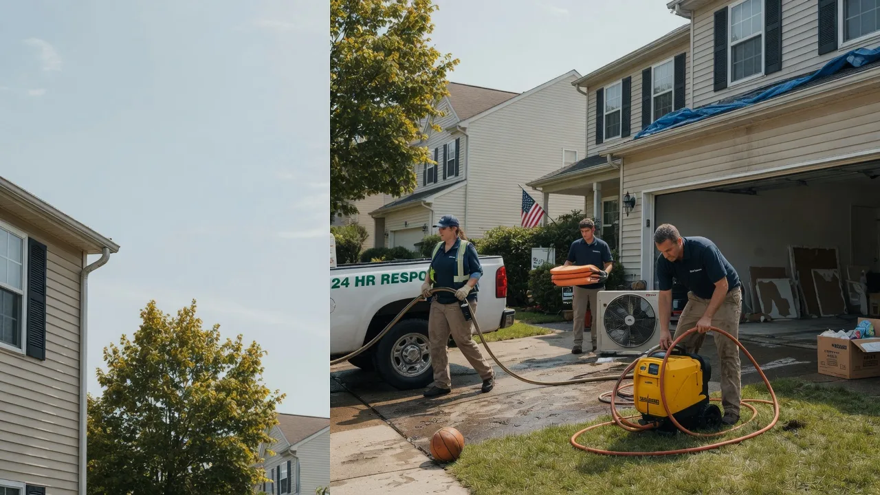 Emergency Water Damage Restoration in Illiopolis, IL near me